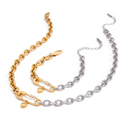 Serpent Duo Mixed-Metal Safety Pin Set