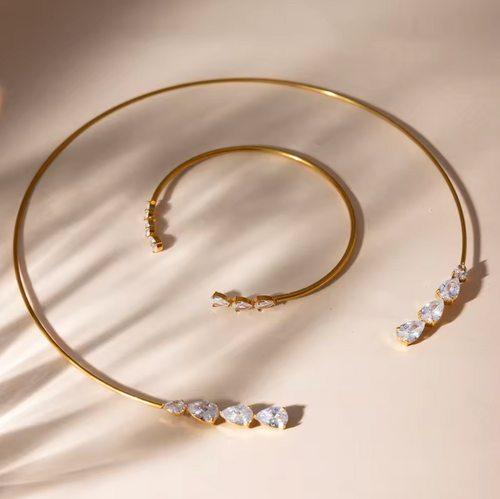Celestial North Star Torque Choker & Cuff